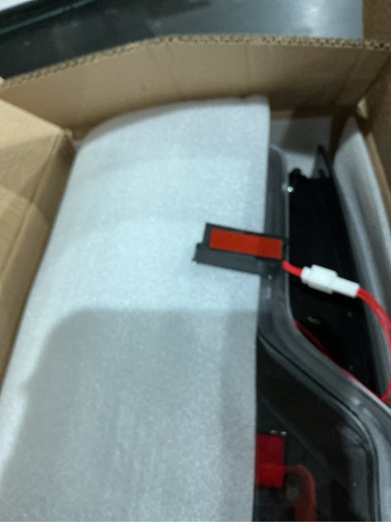 Condition photo showing As Is for (2 pack) led tail light assembly for 2015-2020 ford f150 [only for incandescent models], dynamic flo