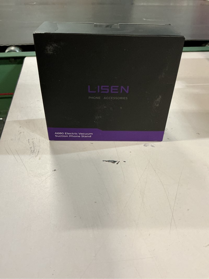 Condition photo showing New/Like New for LISEN Electric Retractable Car Phone Mount, iPhone Vacuum Electric Suction Cup Phone Mount, Suction Cup Magnetic Phone Holder, only for Mirror, for iPhone 17 Pro Max Plus 16 15 ~ X, Samsung Galaxy S25
