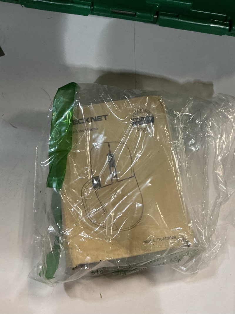 Condition photo showing New/Like New for TECKNET Wireless Mouse, Bluetooth Mouse (BT5.0/5.0 & 2.4G) Rechargeable 4800 DPI Ergonomic Optical Mouse with 6 Adjustable, Quiet Clicks, USB A Receiver, 7 Buttons, Wide Compatibility - Black