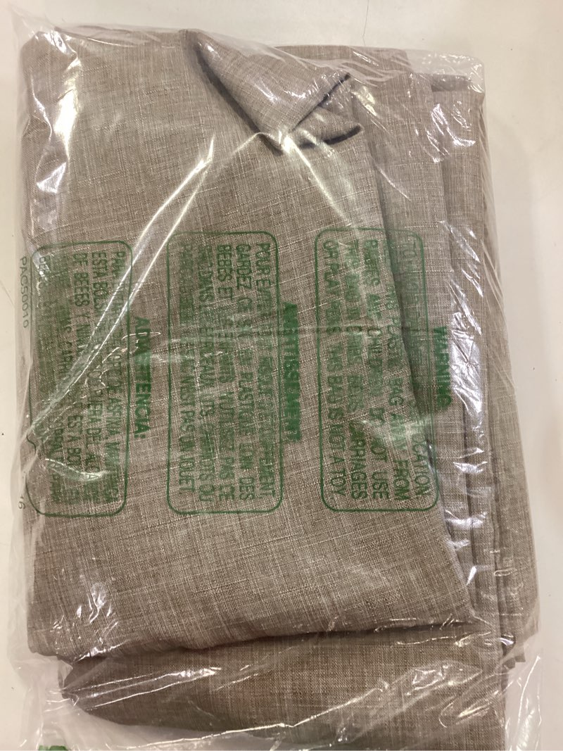 Condition photo showing New/Like New for fitable faux linen table clothes 60 x 84 inch - 2 pack khaki tablecloths for rectangle tables, faux burlap table covers for kitchen dining, party, farmhouse, baby shower khaki 60" x 84" (2 pack)