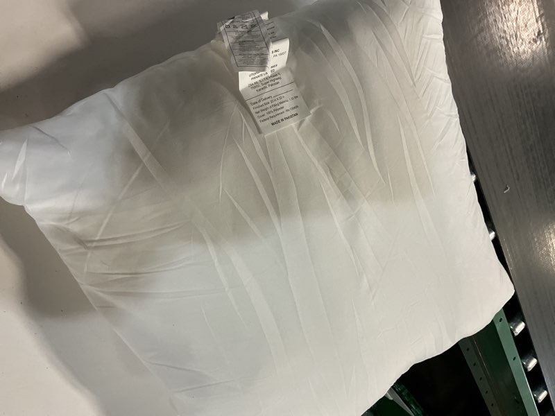 Condition photo showing As Is for EDOW Luxury Soft Pillows for Sleeping, Fluffy Down Alternative Polyester Fiber Filled Pillow, Home&Hotel-Collection, Machine Washable