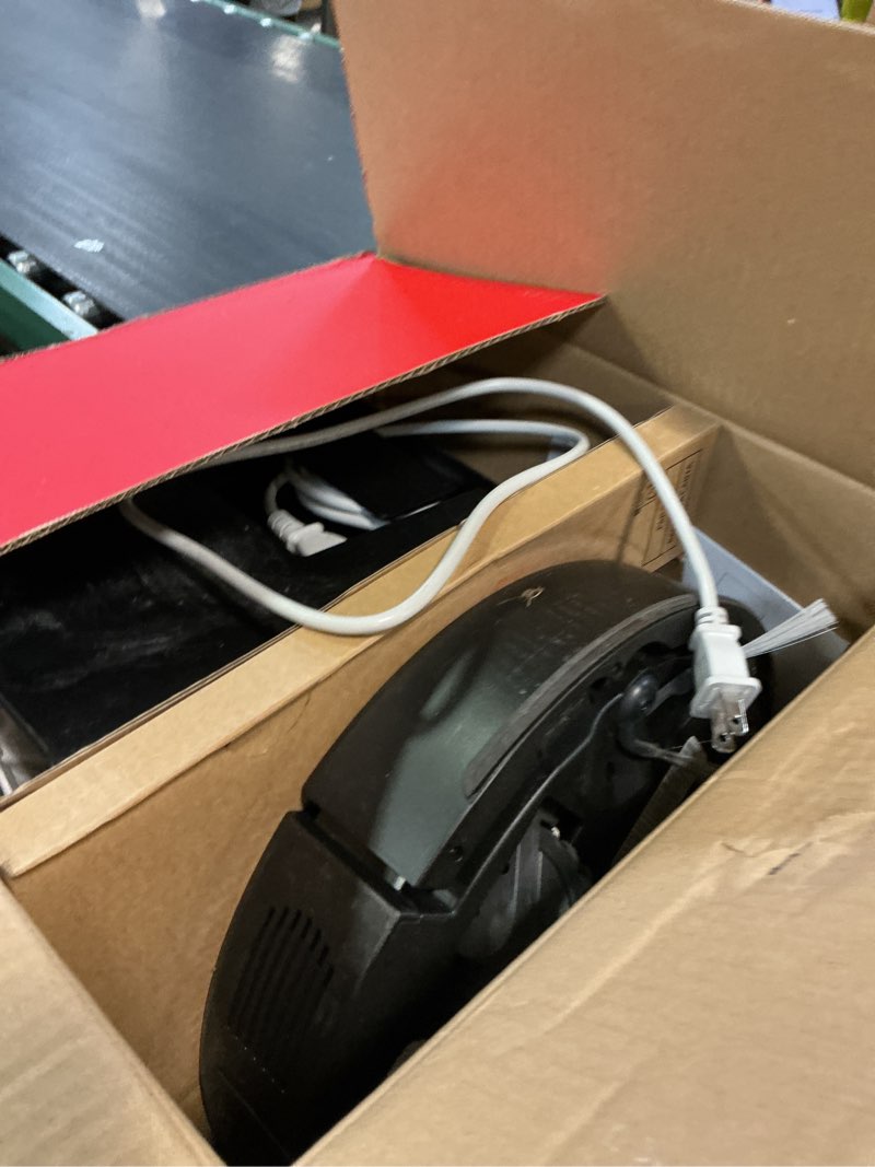 Condition photo showing As Is for roborock q7 m5+ robot vacuum and mop, upgraded from q5 max+, self-emptying, 10,000pa suction, dual anti-tangle system for pet hair & carpet, precisens