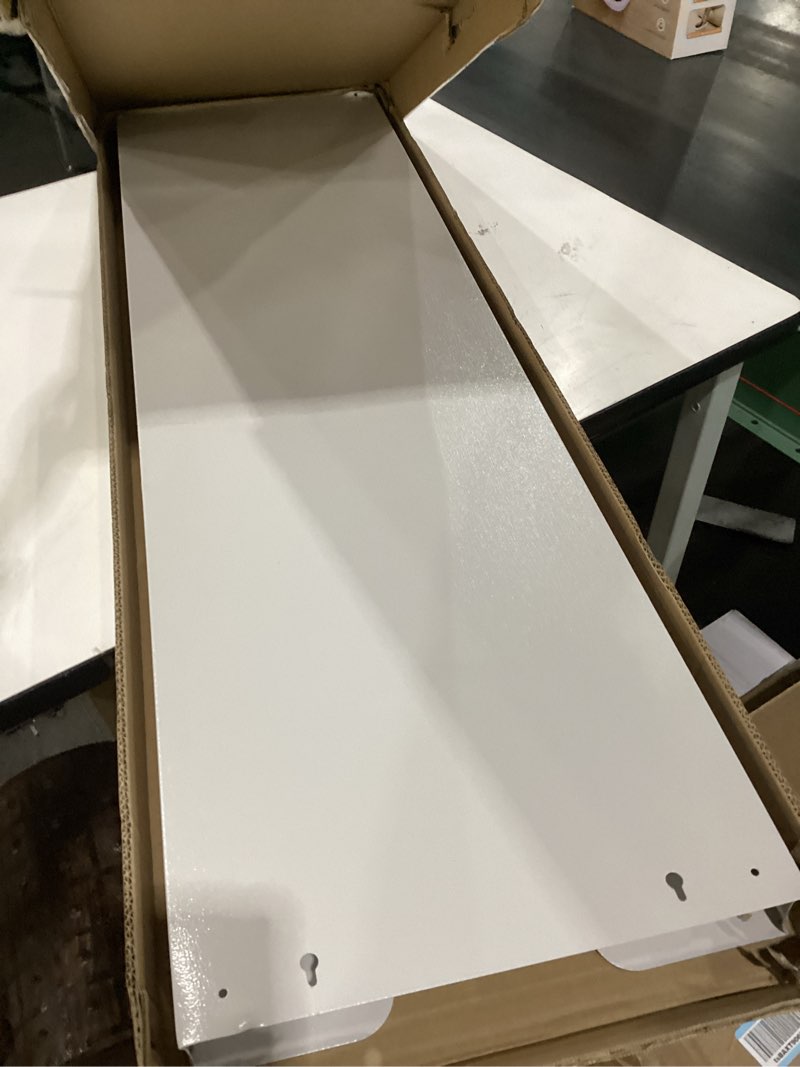 Condition photo showing New/Like New for OSKIE Wall-Mount File Organizer, 16 Pockets Document Holder, Metal Construction, Gray White Powder-Coated, 14x3x46H inches