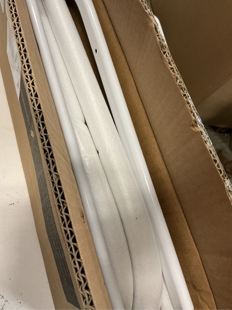 Condition photo showing Good Condition for Baby Bed Rail Guard for Toddlers -59" Toddler Bed Rails for Twin, Full, Queen, King Bunk Size Bed Swing Down Bedrail Extral Tall Child Safety Side Railing Guards for Kids White 59 Inch White