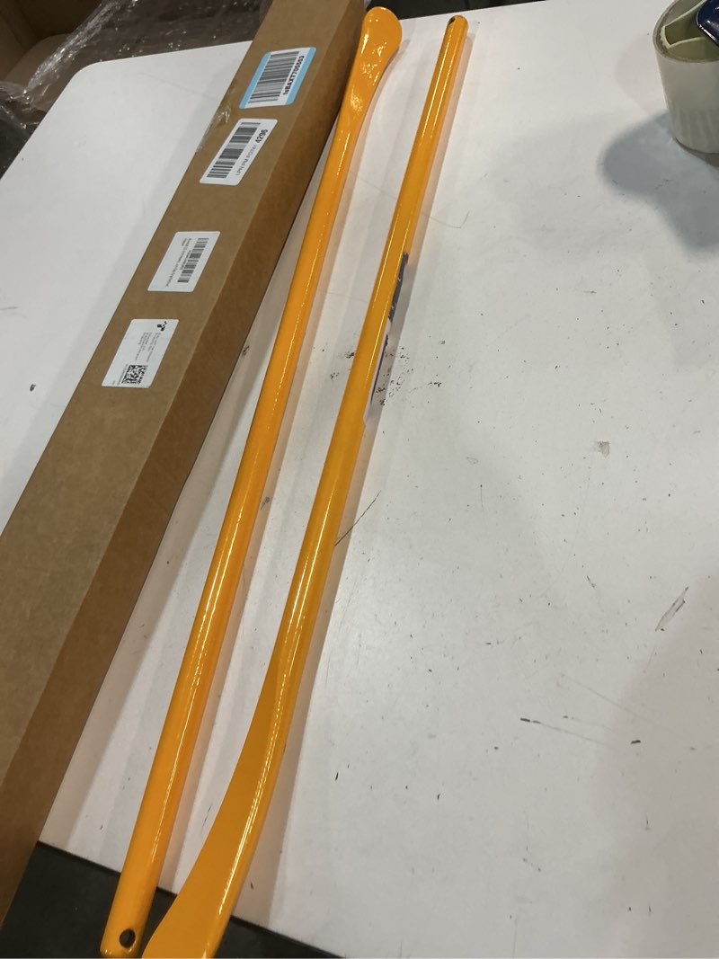 Condition photo showing Good Condition for 30 inch heavy duty tire spoon bars, 2 pack 3/4 in(stk) solid steel tire irons for mounting & demounting tires, professional tire changing tools for truck, suv& semi tires, non-slip grip(yellow) yellow - 2 pack