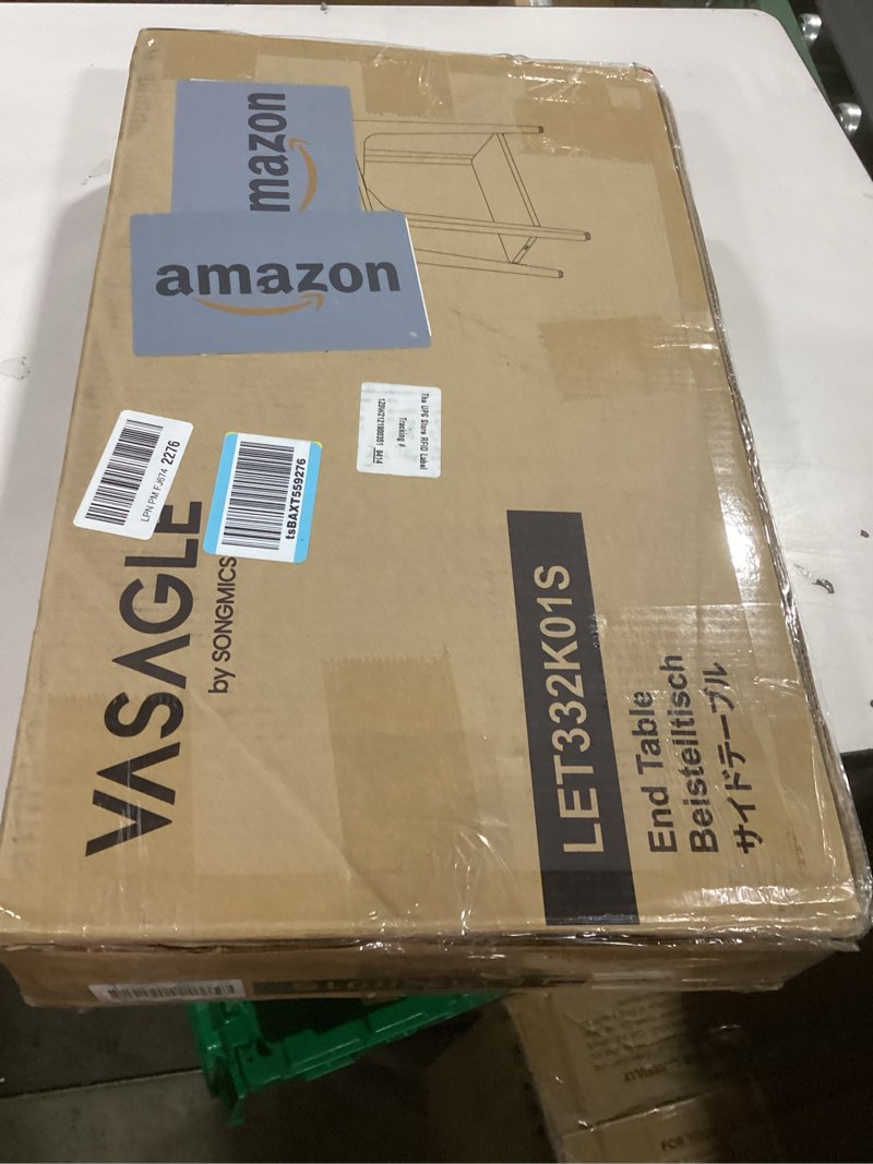 Condition photo showing Good Condition for VASAGLE MAEZO Collection - Side Table, 2-Tier Small Rectangular End Table, 11.8 x 18.9 x 21.8 Inches