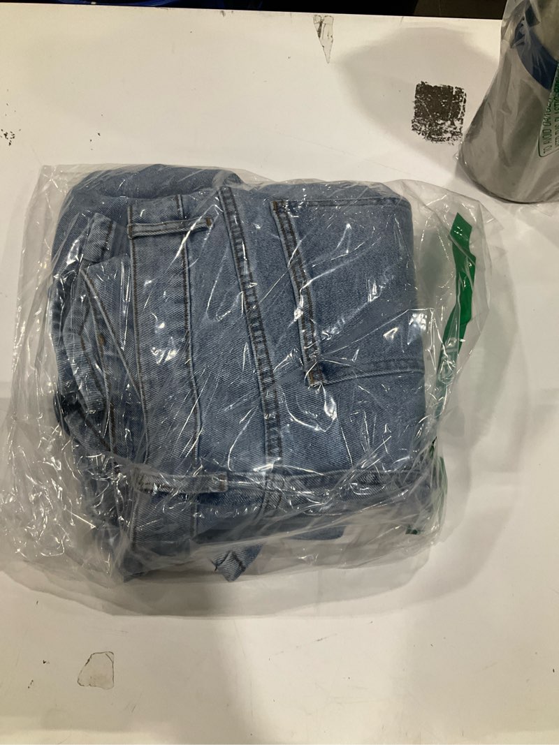 Condition photo showing New/Like New for grapent womens flare jeans high waisted wide leg baggy jean for women stretch denim pants regular large bay blue
