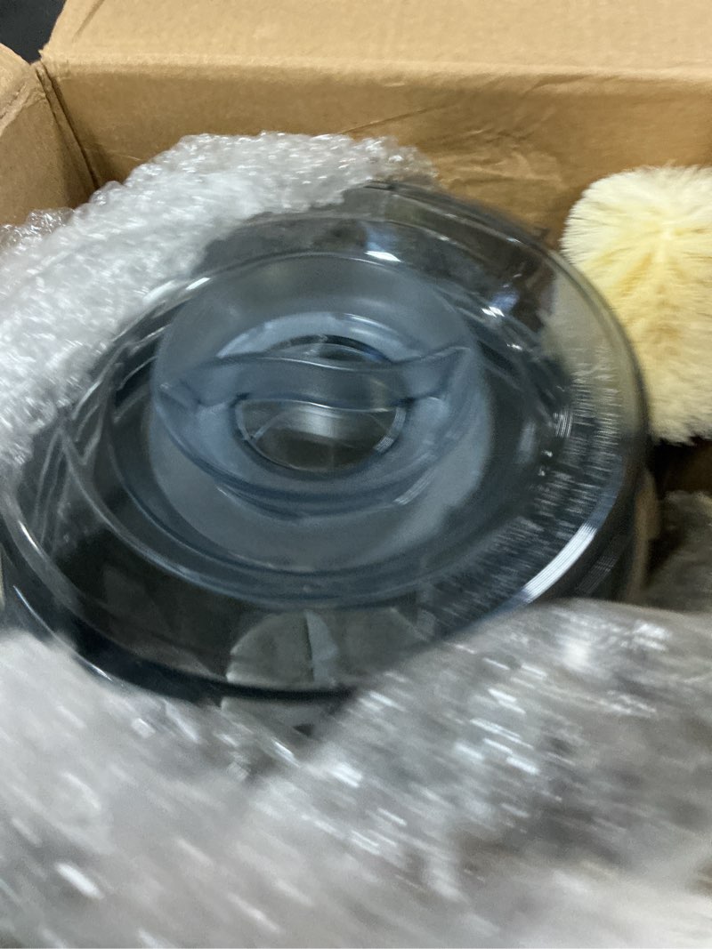 Condition photo showing Good Condition for 64-ounce stainless steel blending container, compatible with full-size vitamix 5200 5000 6300 vm0103 vm0197 e310 a2500 bpa-free replacement for vitamix blender pitcher 64 oz stainless steel blending container