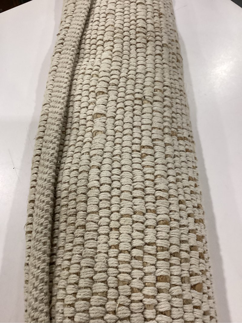 Loloi Kamala Collection KAM-05 Ivory/Natural 5'-3" x 7'-9" Area Rug