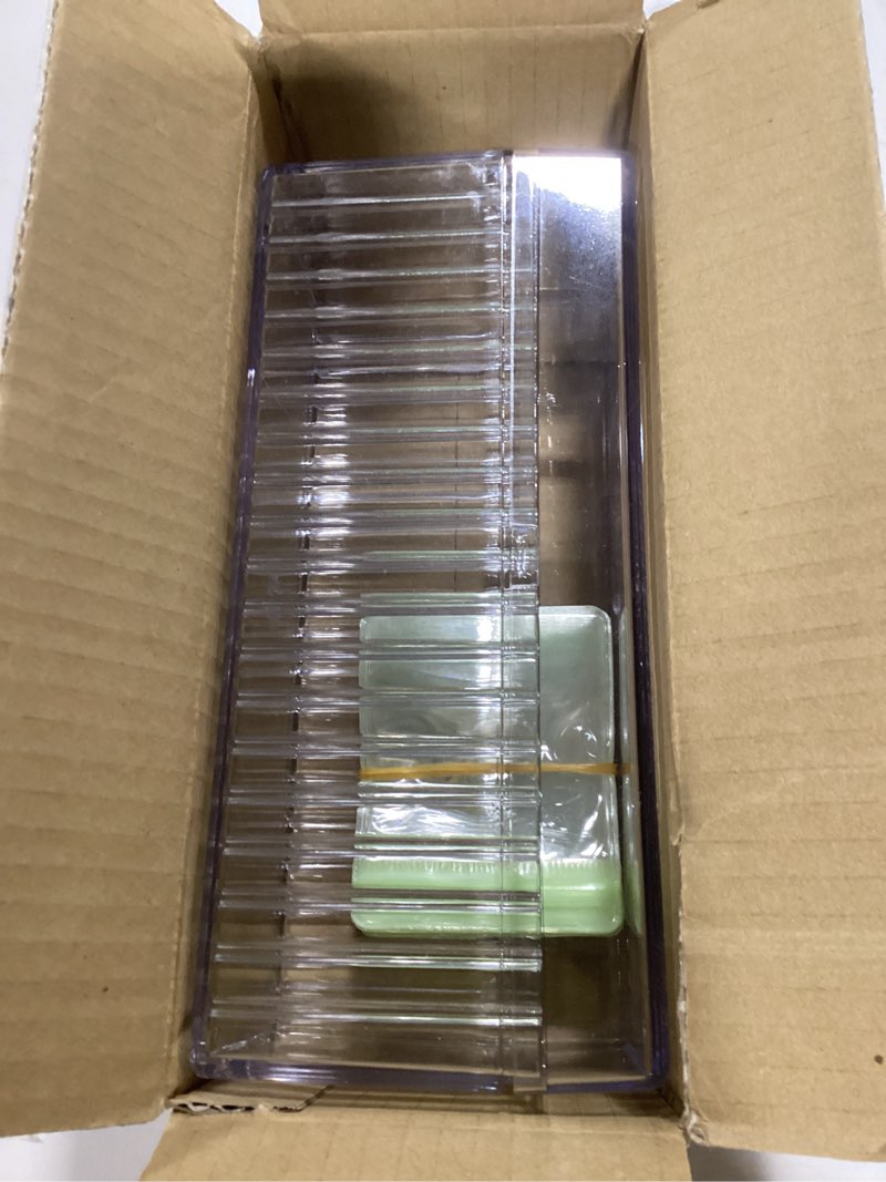 HOMEHIVE Acrylic Jewelry Box Organizer, Clear Jewelry Organizer Holder with 20 Portable Anti Tarnish