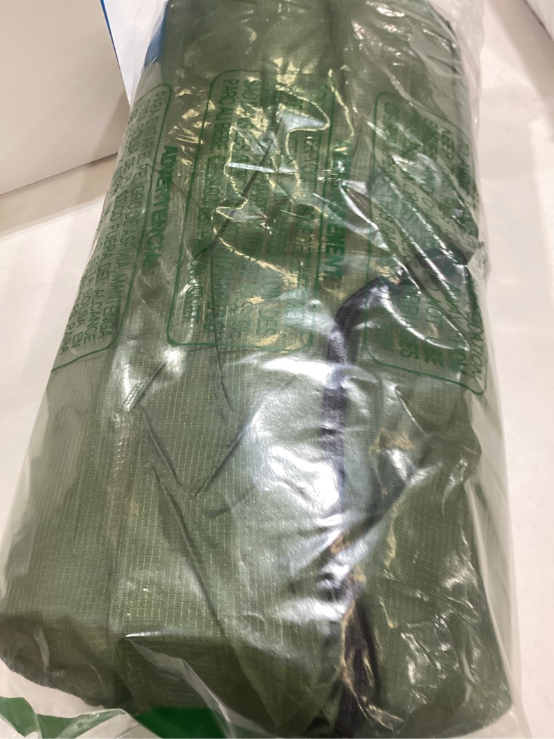 Condition photo showing Good Condition for Sleeping Pad for Camping - 4” Thick Inflatable Camping Mattress with Built-in Pump & Pillow, Ultralight Self Inflating Air Mattress, Backpacking Sleeping Mat for Hiking, Olive Green