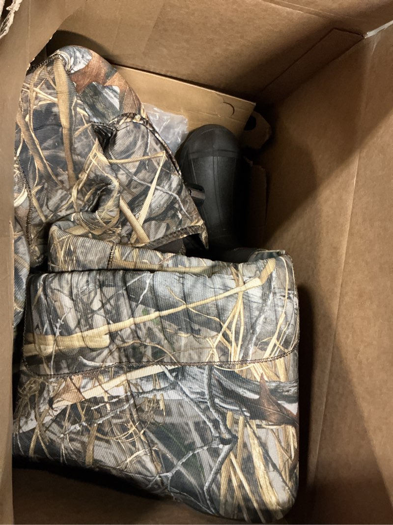 Condition photo showing As Is for hisea chest waders for men, hunting wader with 800g insulated boots, 4.5mm neoprene waterproof mens camo bootfoot waders m6/w8 next camo evo(s)