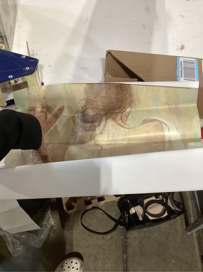 Condition photo showing Good Condition for ART.COM Wall Art Print Abstract Figure Study I by Albena Hristova, 18" x 24"