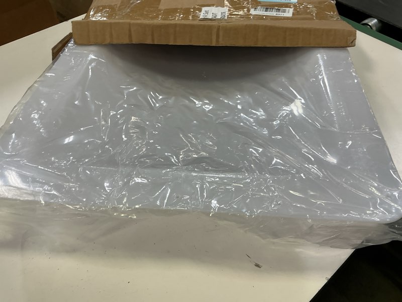 Condition photo showing Good Condition for meonum rv skylight replacement, 18" x 26" camper rv cover dome fit 14" x 22" openings, shower skylight replacement cover for roof camper trailer fifth wheel motorhome(milky white)
