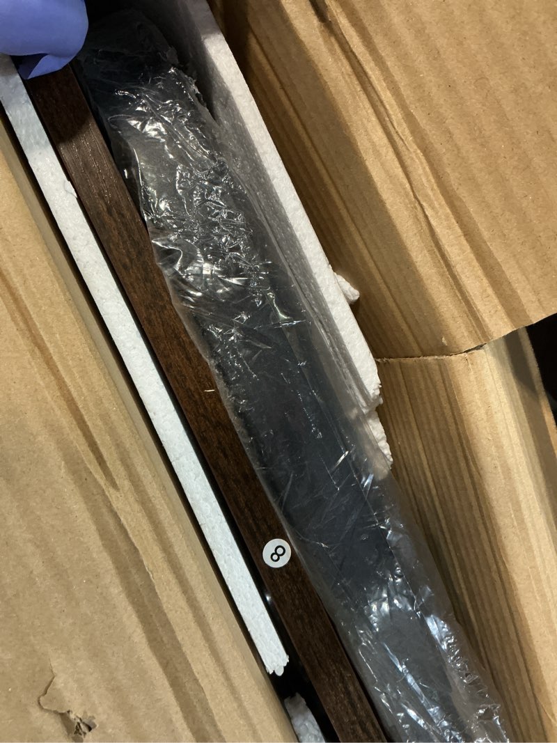 Condition photo showing Good Condition for Ikkle Adjustable Bike Trainer Desk Stationary Bike Stand, Indoor Cycling Walking Desk for Treadmill Fitness Standing Workstation, Wooden Treadmill Stand