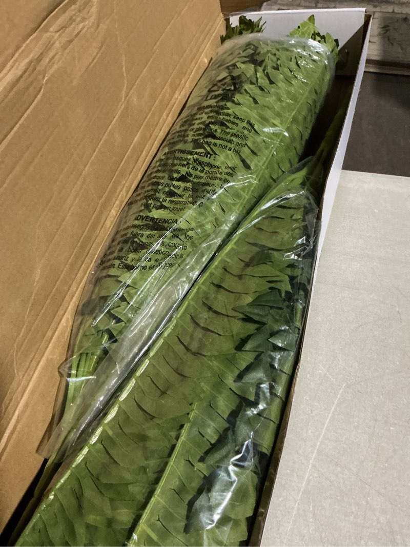 Condition photo showing Good Condition for 35" ferns artificial bush plants large, 2 artificial boston ferns with 39 fronds for outdoors home decor
