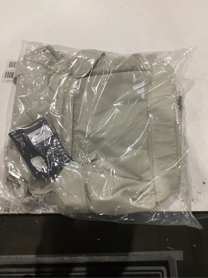 Condition photo showing New/Like New for adidas Saturday 2 Tote Backpack (23L) durable lightweight athletic carry bag with handles One Size Wonder Alumina Grey