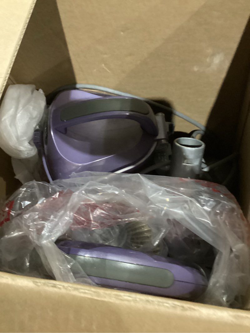 Condition photo showing As Is for Shark NV352 Navigator Lift Away Upright Vacuum, Hepa Filter, Anti-Allergen Technology, Swivel Steering, Ideal for Carpet, Stairs, & Bare Floors, with Wide Upholstery & Crevice Tools, Lavender Navigator (Lavender)