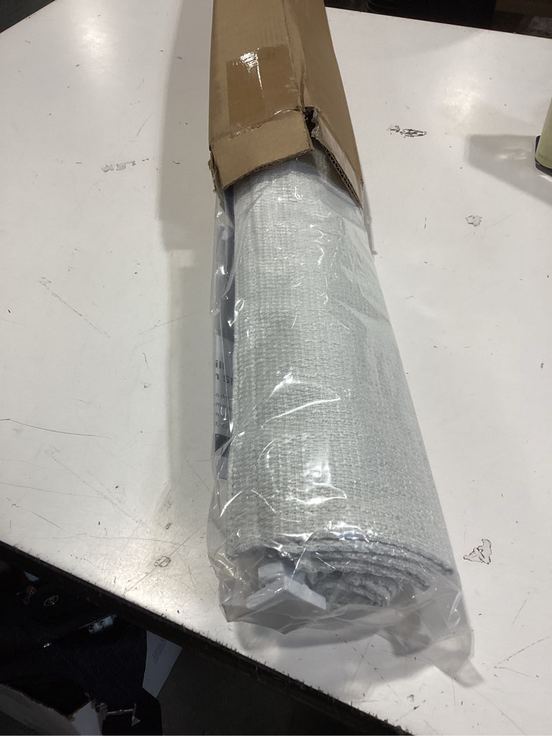 Condition photo showing Good Condition for unishades no tools no drill cordless roman shades for indoor windows 100% blackout, for window size 32" w × 48" h white white 32" w × 48" h