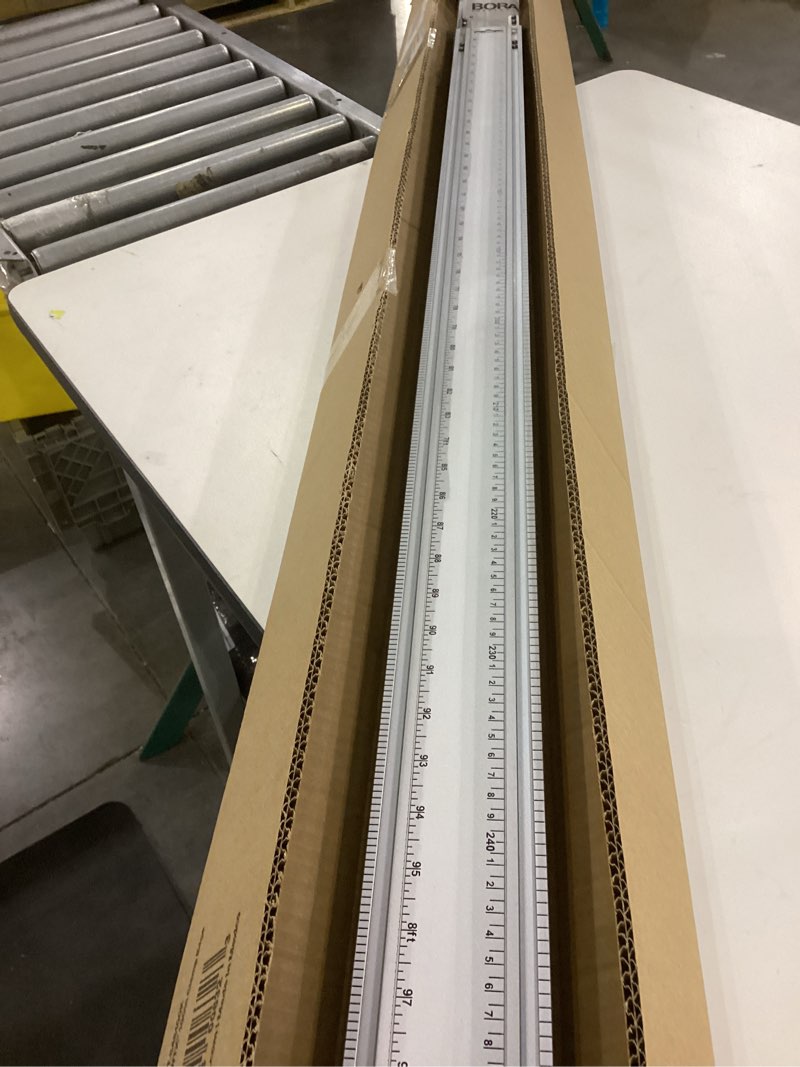 Condition photo showing Good Condition for Bora 100” WTX Ruled Clamp Edge Saw Guide for Woodworking, Contractors, Carpenters and DIY, Guide for Circular Saws, 100 Inch Cutting Length, 545100