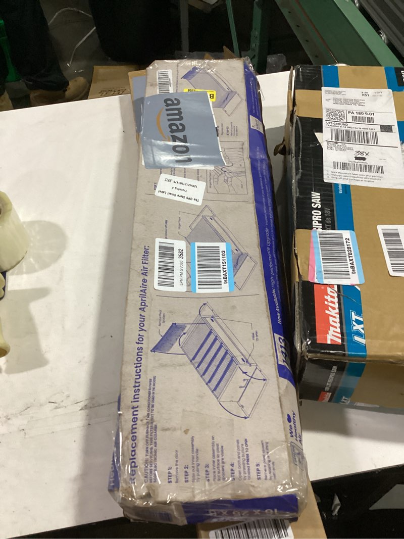 Condition photo showing New/Like New for aprilaire 401 replacement furnace filter for aprilaire 2400, space-gard 2400 whole-house air purifiers - merv 10, 16x25x6 air filter (pack of 1) air filter 16" x 25" x 6" (pack of 1)