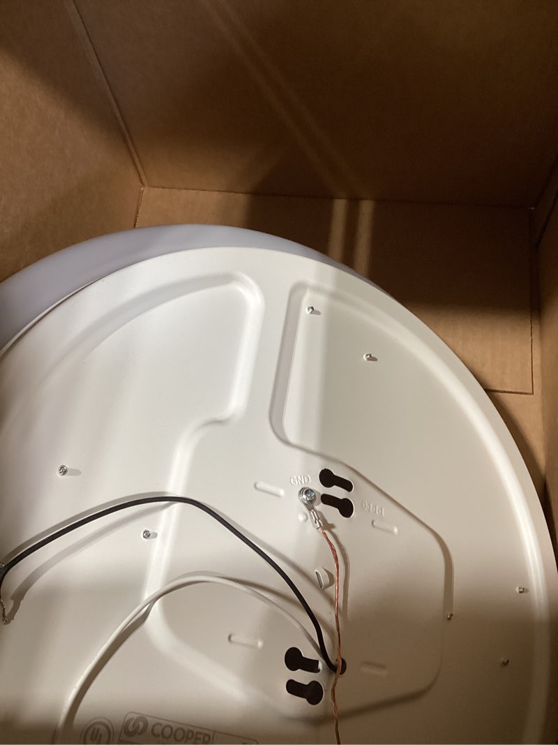Condition photo showing Good Condition for halo 15 inch led 5cct selectable low profile round flushmount 15 inch 5 cct