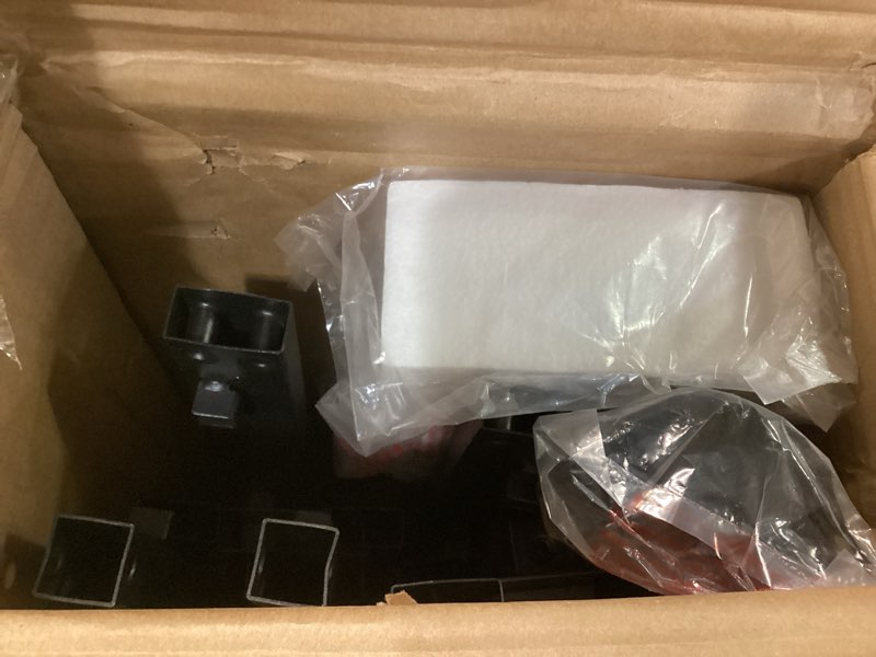 Condition photo showing As Is for 14 inch Queen Bed Frame with Round Corner Legs Mattress Slide Stopper,3500 lbs Heavy Duty Metal Platform,Steel Slats Support,No Box Spring Needed,Easy Assembly,Noise Free Queen 14 inch