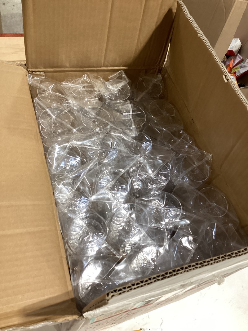 Condition photo showing Good Condition for fineline settings flairware clear 8 oz. one piece wine glass 240 pieces