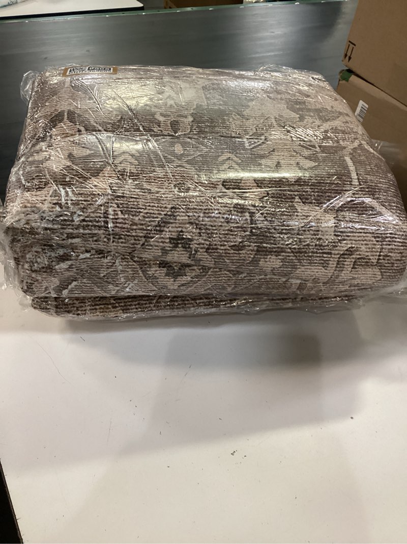 brown area rugs washable large 