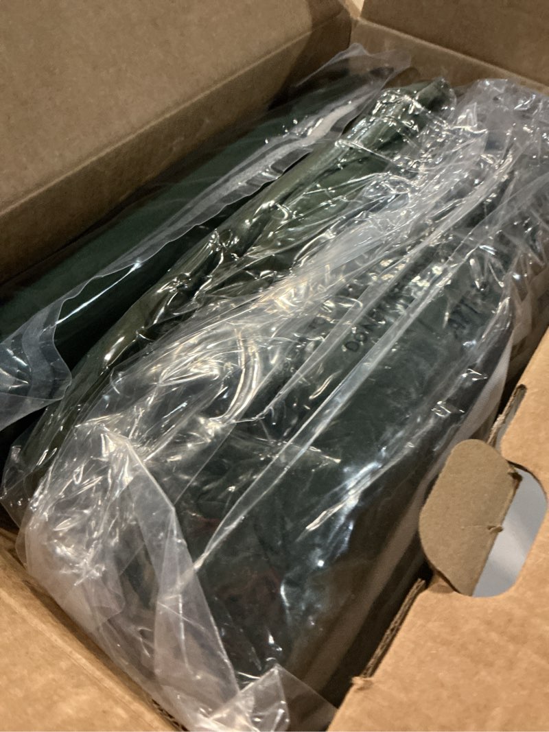 Condition photo showing New/Like New for bedsure queen comforter set olive green - bed in a bag queen size bedding 7 pieces, gentlesoft™ pintuck bed set gift for family, pinch pleat all season comforter with sheets, pillowcases & shams queen 02 - olive green