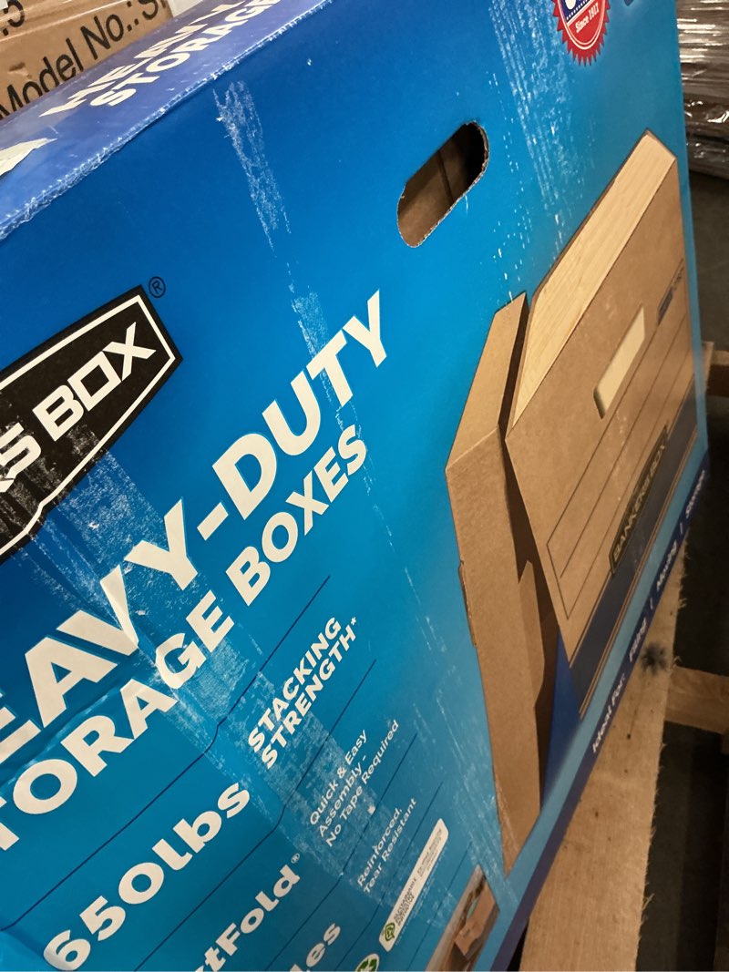 Condition photo showing Good Condition for bankers box heavy duty storage boxes, 10" x 12" x 15" 10 pack, kraft brown
