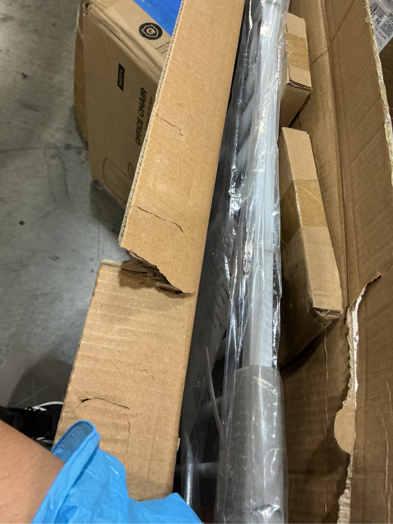 Condition photo showing New/Like New for fairy baby 40.5" extra tall baby gate for stairs doorways, fits 29.5" to 40.5" wide openings, auto close extra wide dog gate indoor for the house, metal pressure mounted pet cat gate for kids, white white 29.6"-40.5"