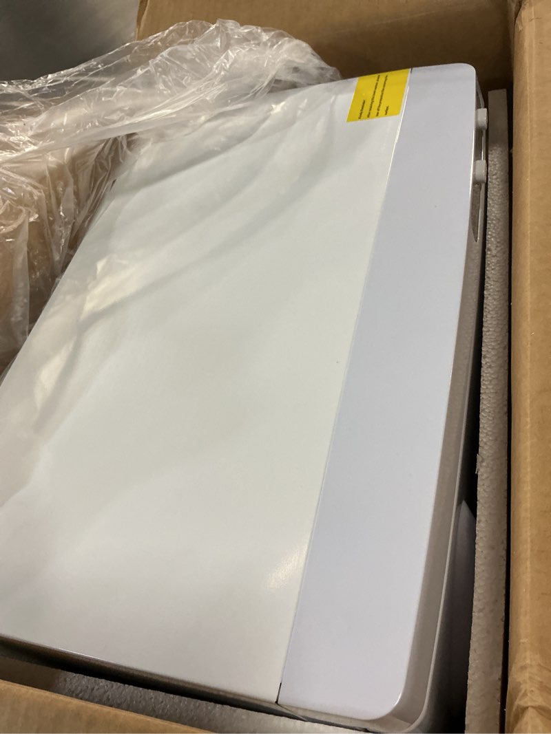 Condition photo showing Good Condition for Hot Towel Cabinet 23L Large Capacity - JXSDLIY Professional Spa Hot Towel Warmers for Facials Towel Heater for Salon Beauty Hotel Bathroom Home Use Steam Towel Warmer with See-Through Window (white) 23L-Window-White