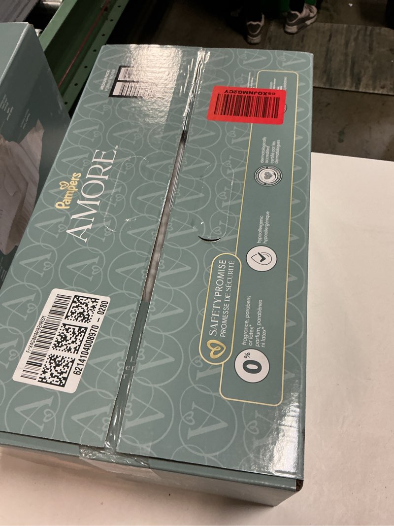 Condition photo showing New/Like New for amore by pampers diapers super pack - size 1 - 82ct