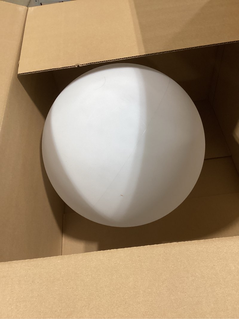 Condition photo showing Good Condition for Ceiling Lamp Light Bulb Protector Ceiling Lighting Canopy ing Diffuser Pendant Plate Mushroom Shade ing Shade Cover Lampshade White The Pet 37.50X37.50X5.00CM