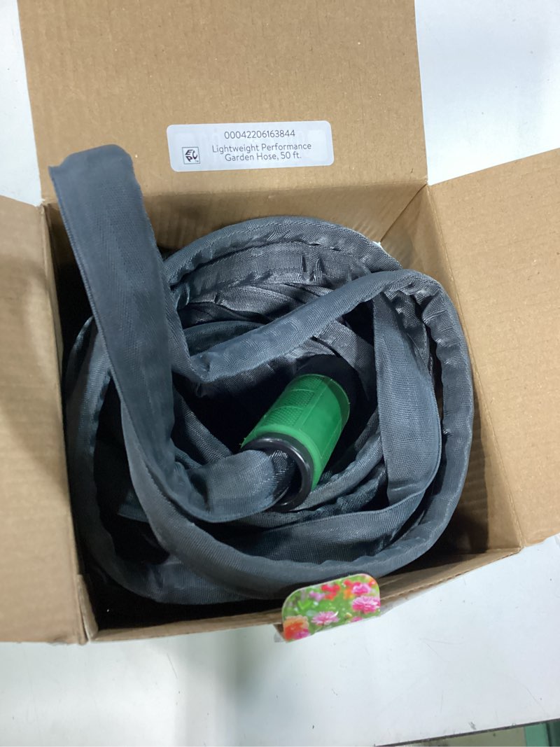 Condition photo showing New/Like New for expert gardener lightweight performance 50 ft garden hose