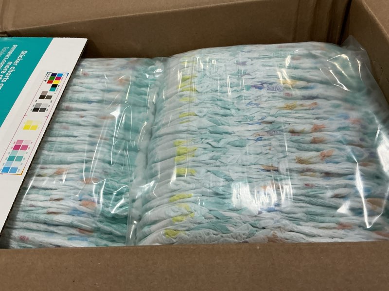 Condition photo showing New/Like New for pampers training pants - easy ups boys & girls bluey - size 3t-4t, 124 count, children's potty underwear (packaging may vary) 3t-4t 124