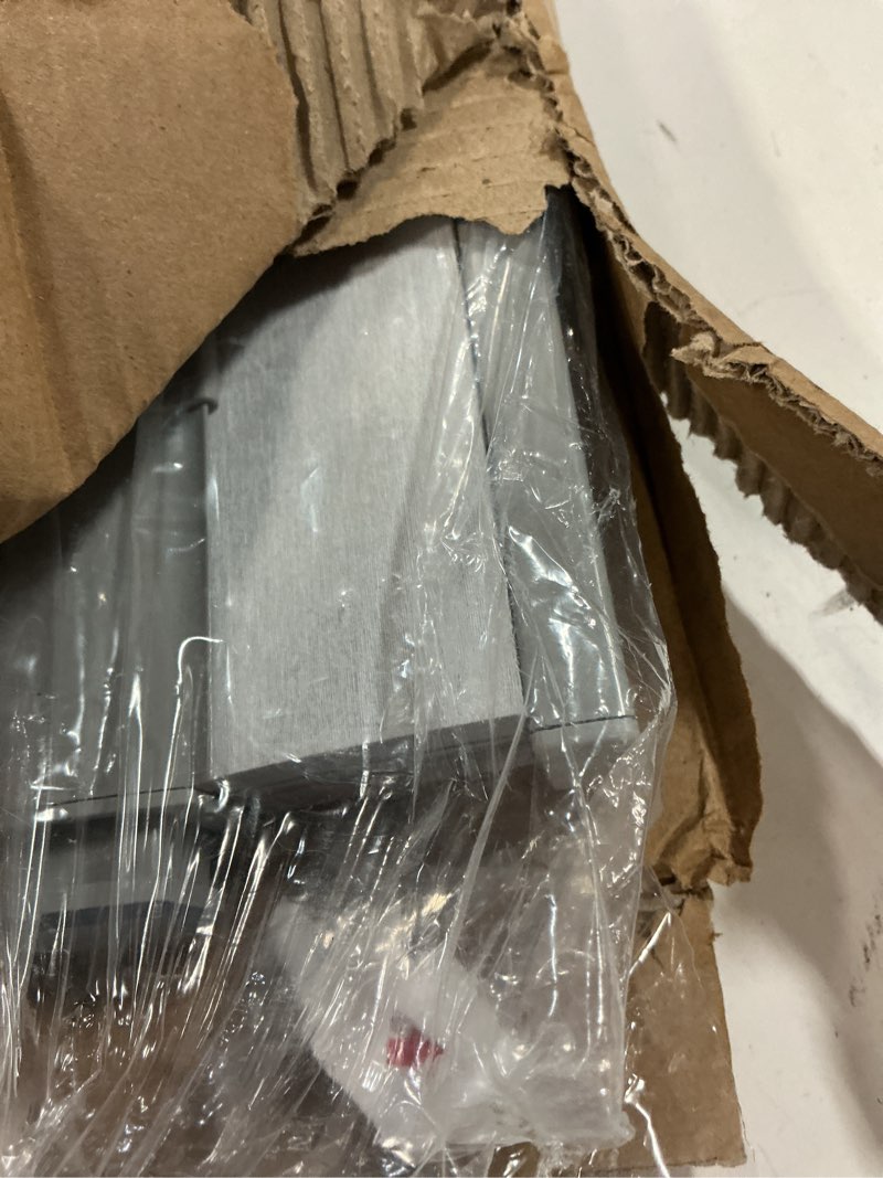 Condition photo showing Good Condition for tonature no drill cellular shades for indoor windows, thermal insulating & noise reducing honeycomb blinds, free stop cordless blackout shades, grey, 27 1/2" w x 64" h 27 1/2"w x 64"h grey(blackout)
