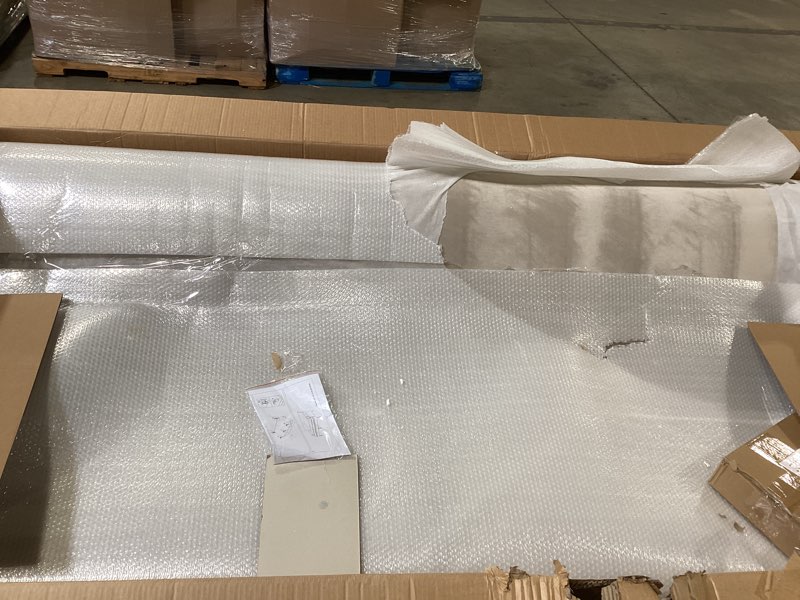 Condition photo showing Good Condition for Jennifer Taylor Home Bliss 88" Lawson French Country Two-Cushion Tightback Sofa Mink Beige Performance Velvet Sofa