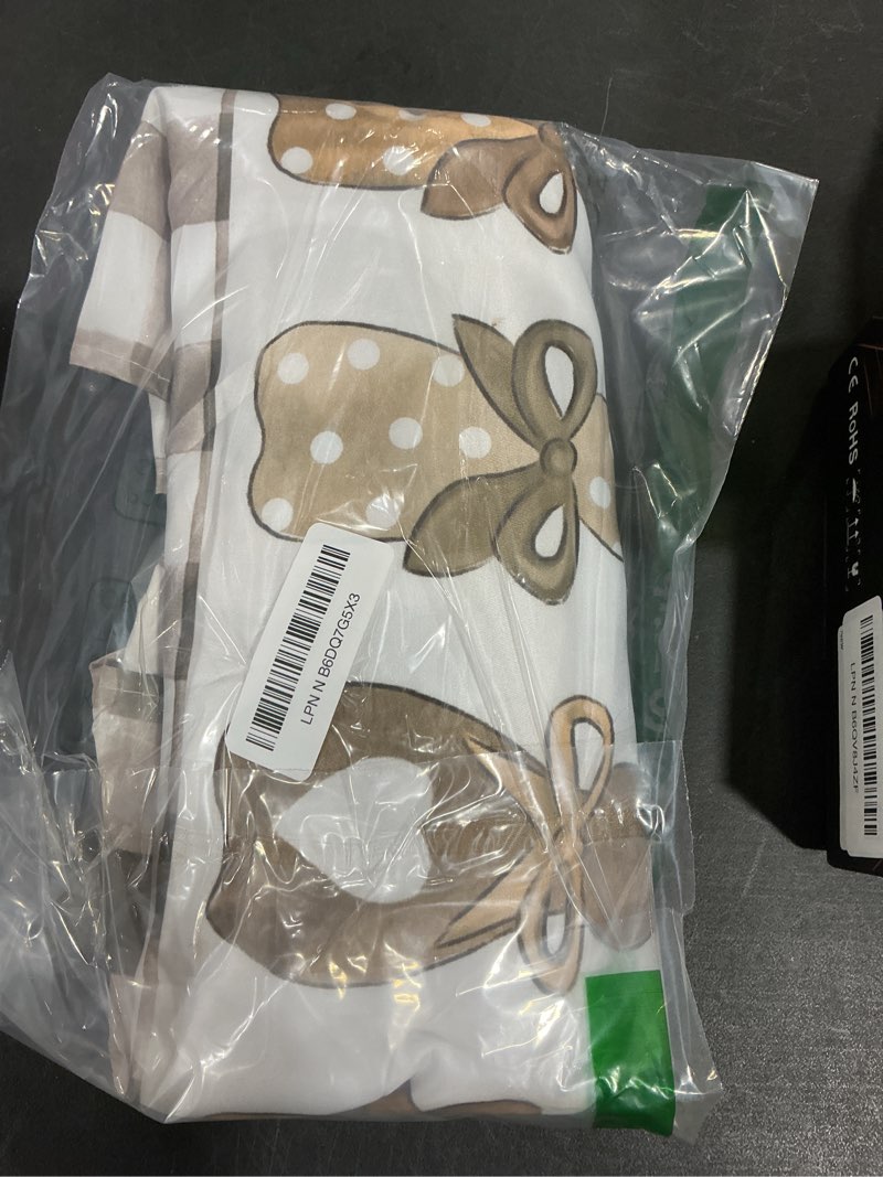 Condition photo showing New/Like New for Horaldaily Easter Tablecloth 60×60 Inch, Spring Carrots Bunny Washable Table Cover for Party Picnic Dinner Decor 60" x 60" (Square) Brown