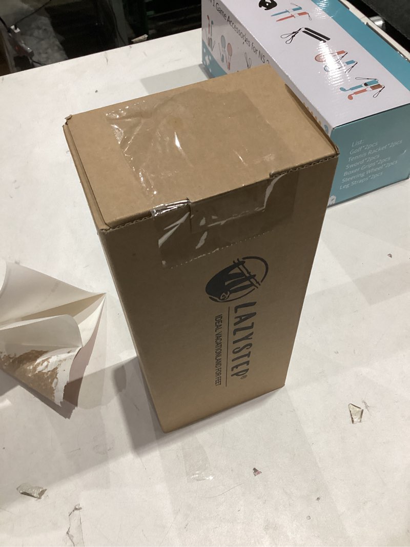 Condition photo showing New/Like New for LazyStep Women's Lightweight Adjustable Cross Sandals Slide Slippers with Orthotic Arch Support(2024, Size 9, Beige)