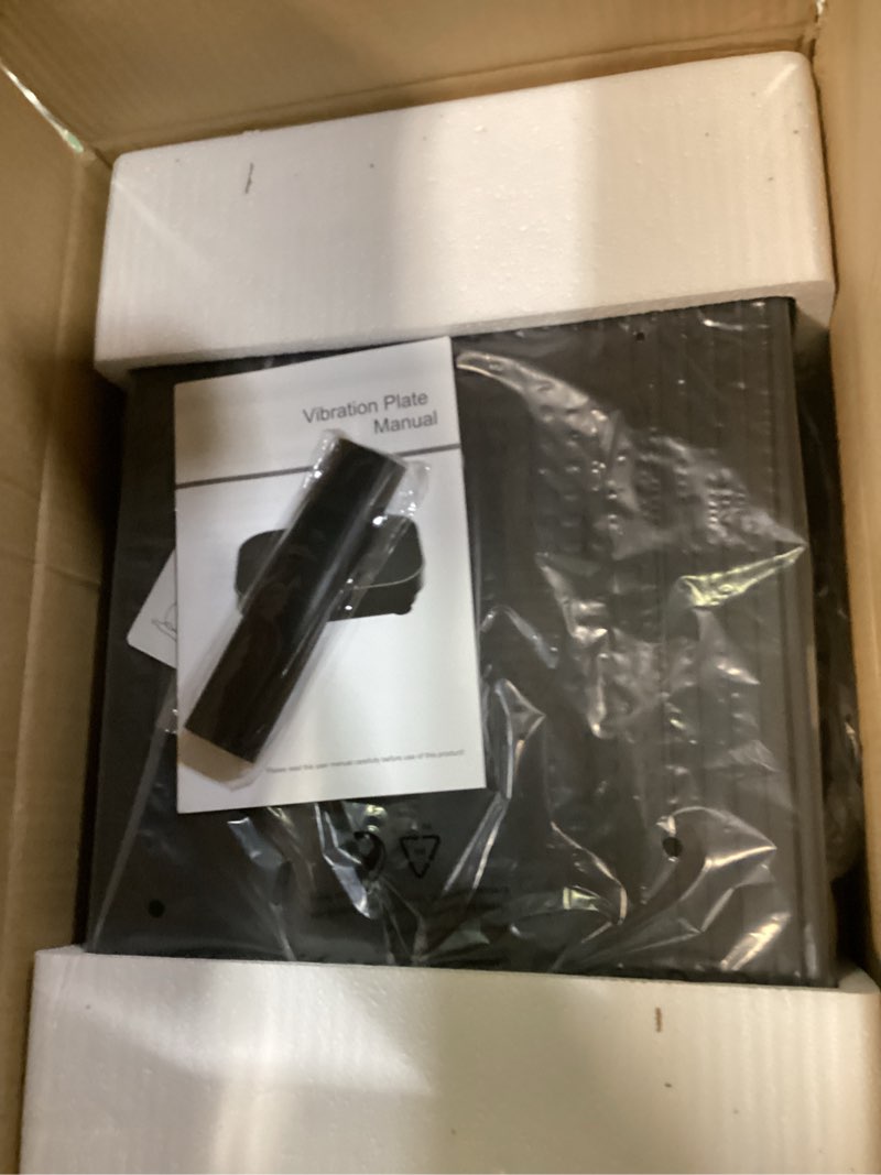 Condition photo showing Good Condition for Vibration Plate Exercise Machine, 330LBS Capacity, 200 Adjustable Speeds for Lymphatic Drainage & Weight Loss, 10 Modes Whole Body Workout Platform