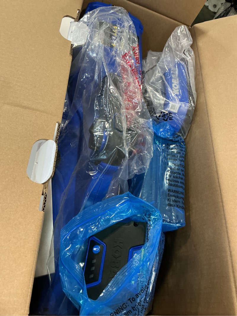 Condition photo showing Good Condition for Kobalt 80v 630-CFM 140-MPH Cordless Battery Handheld Leaf Blower with (2) 2.5-Ah Batteries and Charger Included