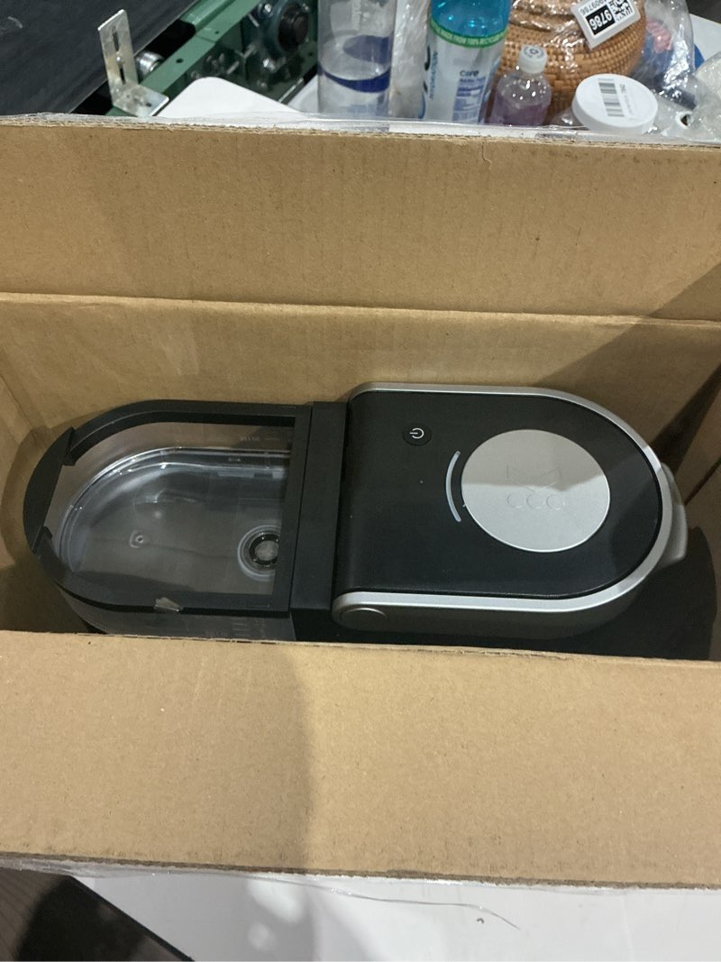 Condition photo showing As Is for keurig k-mini single serve k-cup pod coffee maker, 6 to 12oz brew size, with cord storage, perfect for small spaces, black