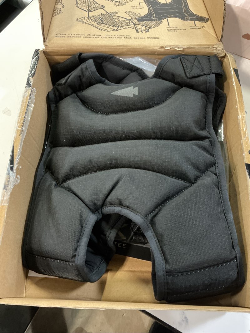 Condition photo showing Good Condition for goruck 8lb, 12lb, 16lb spy ruck women's weighted vest for walking & running - weight vest for women fitness training with adjustable fit, low-profile design for weight loss black 12lb