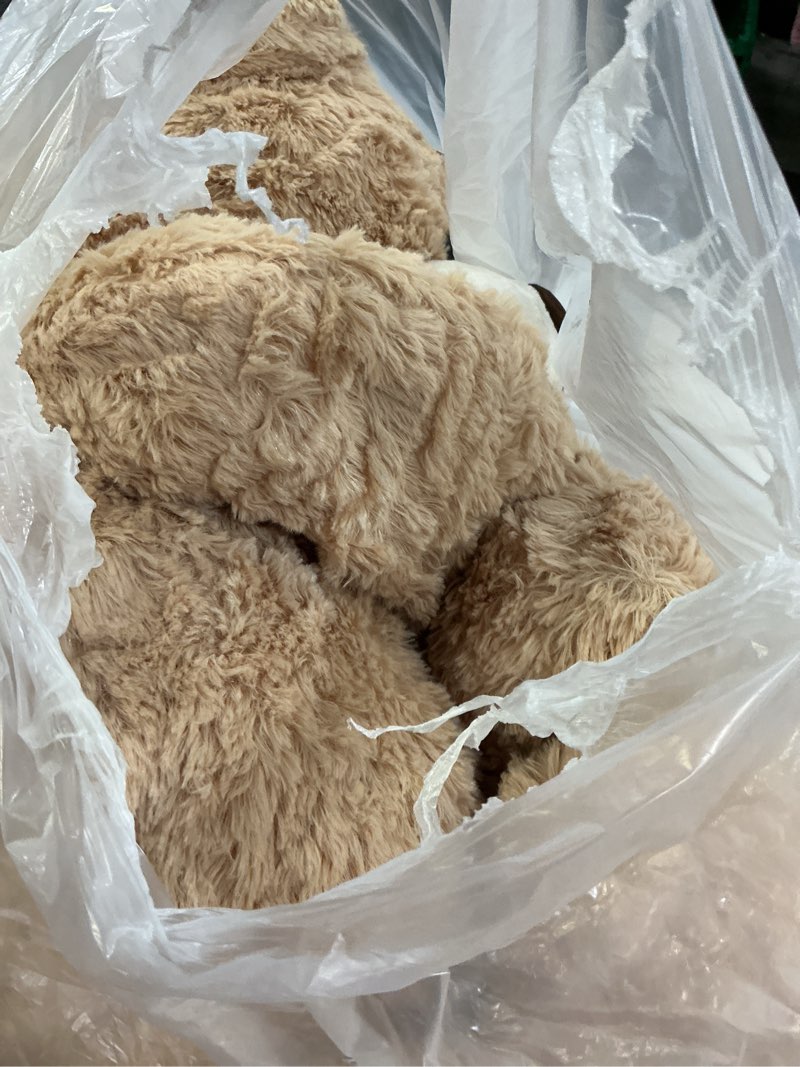 Condition photo showing Good Condition for Muiteiur 39 Inch Giant Teddy Bear, Fun Mom Bear Plush with Attached Baby, Large Soft Plush Toy Gift for Kids Girlfriend Boy (Light Brown) 39 in Light Brown