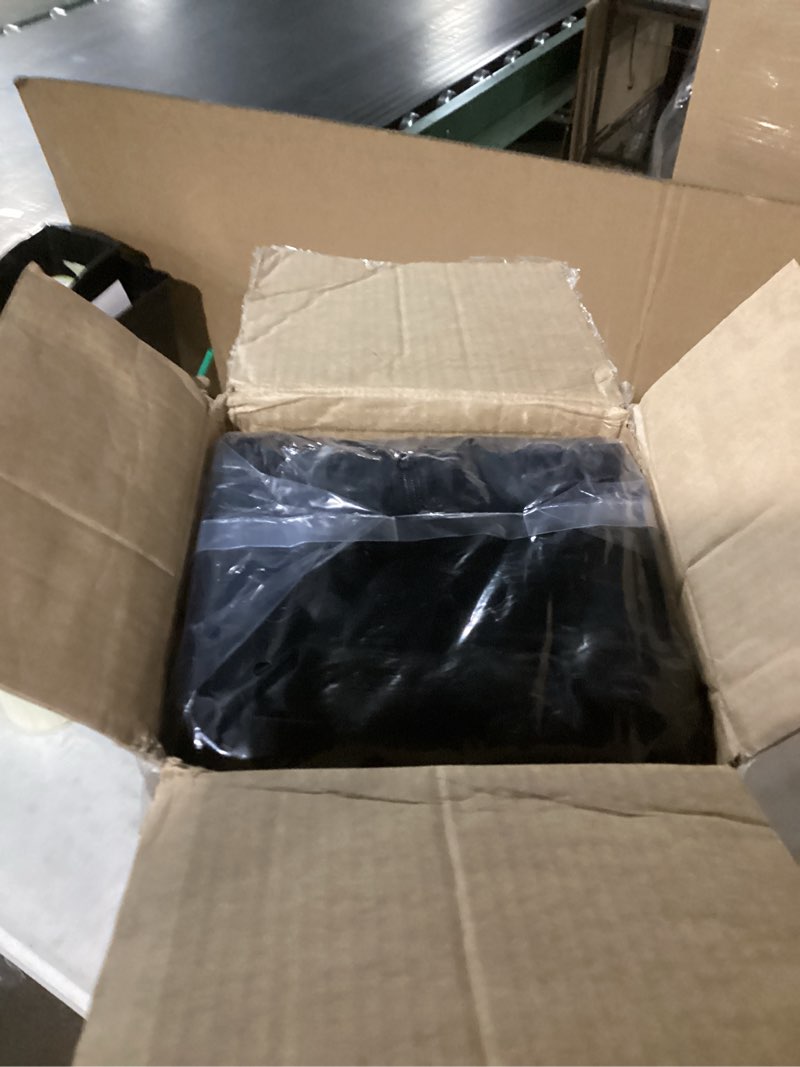 Condition photo showing As Is for Pamo Babe 4 in 1 Baby Playards with Bassinet & Changing Table, Portable Crib Breathable Mesh and Toy Mobile Black