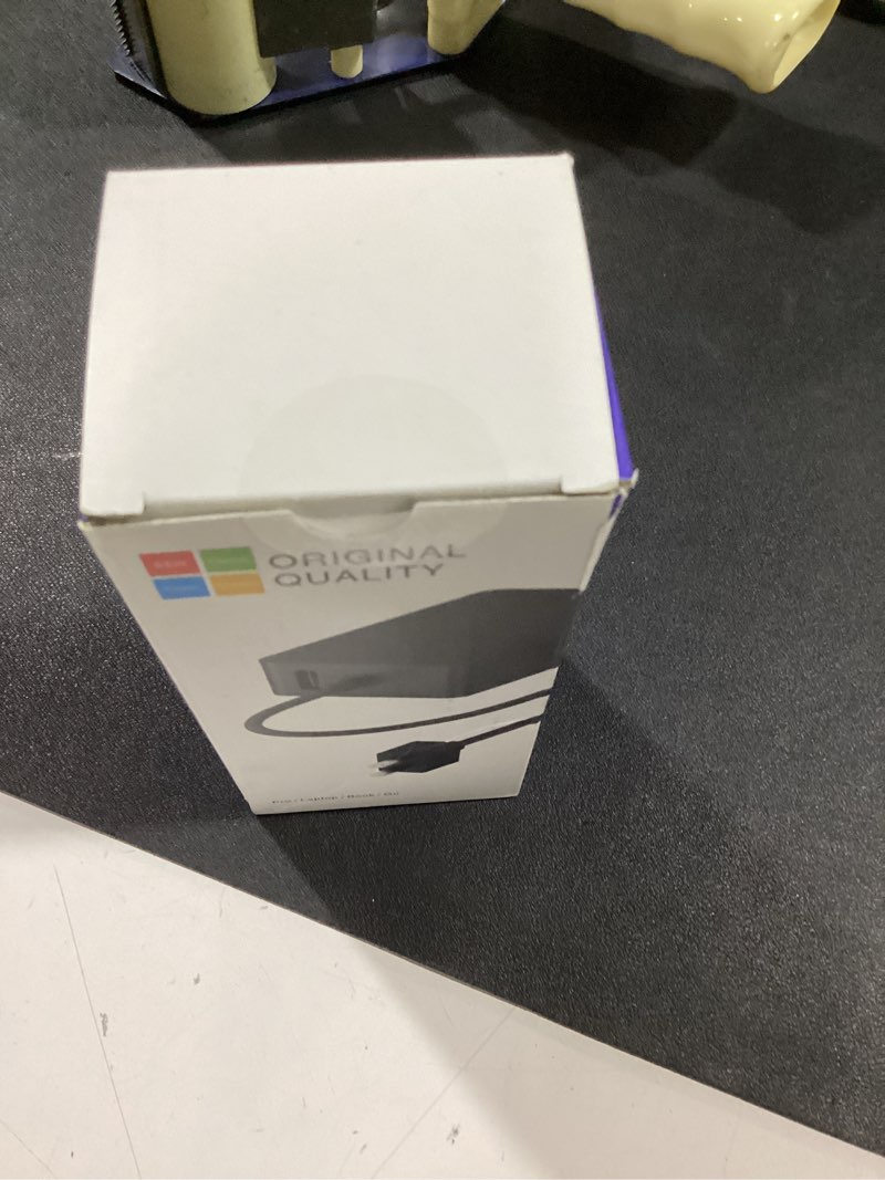 Condition photo showing New/Like New for 65w charger compatible with microsoft surface pro 11, 10, 9, 8, 7+, 7, 6, 5, 4, 3, x, power adapter for windows surface laptop 7/6/5/4/3/2/1, go tablet, book 3/2/1, support 44w, 36w, led, 10ft black