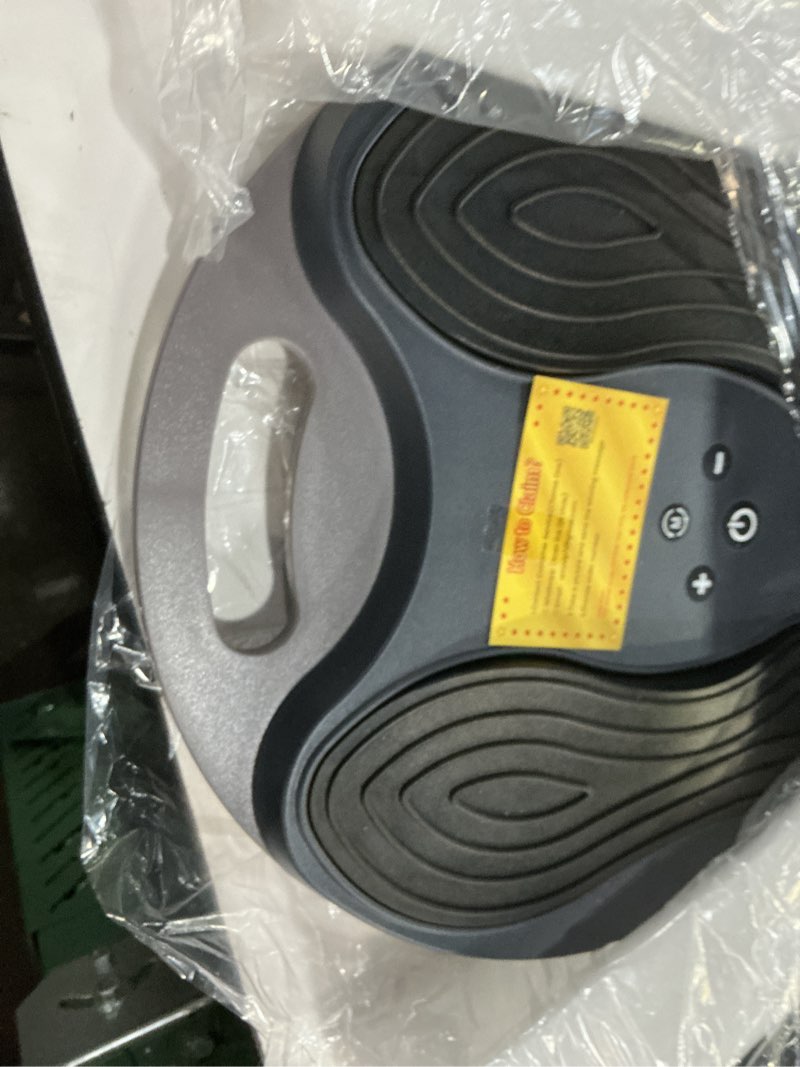 Condition photo showing As Is for ems foot stimulator, rechargeable ems foot massager for neuropathy, tens & ems foot circulation stimulator for pain relief/circulation/plantar fasciitis, 1.5kg thin remote electrical muscle stimulator gray