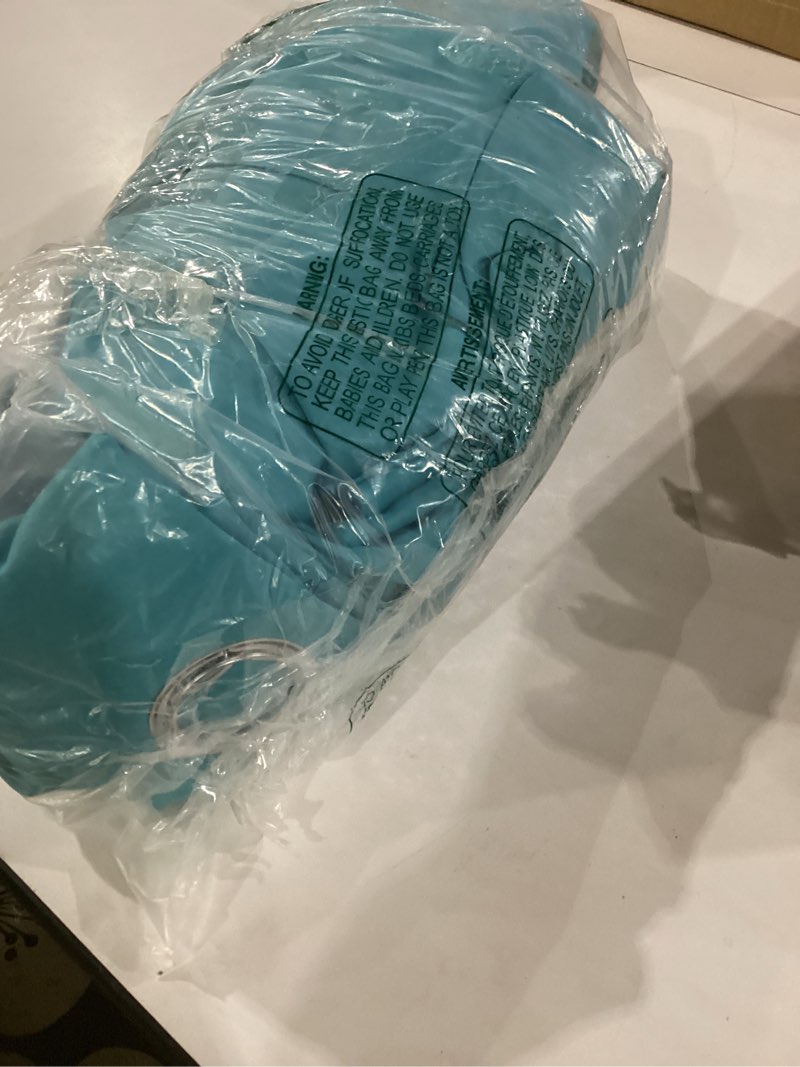 Condition photo showing Good Condition for teal curtains set of 4 unknown size